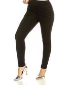 Calça Modeladora Afina Cintura Nervura Bolso