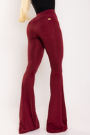 Calça Flare Básica com Bolsos Empina Bumbum