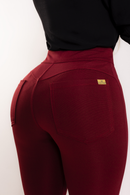 Calça Flare Básica com Bolsos Empina Bumbum