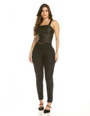 Calça Modeladora Afina Cintura Fittform Skinny Botão