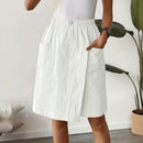 Shorts Saia Aurora™ em Linho de Algodão com Conforto Premium